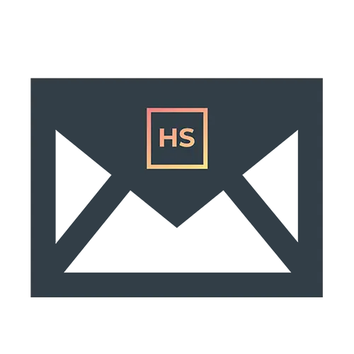 envelope icon with HS logo at the top